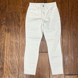 Lucky brand women’s Bridgette high rise skinny distressed jeans